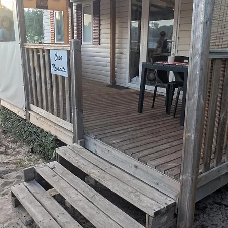 Les Viviers - Cap Ferret Mobil-home 3 8 Personnes Campingplatz Lège-Cap-Ferret