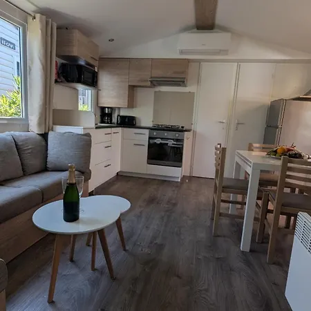 Les Viviers - Cap Ferret Mobil-home 3 8 Personnes Campingplatz
