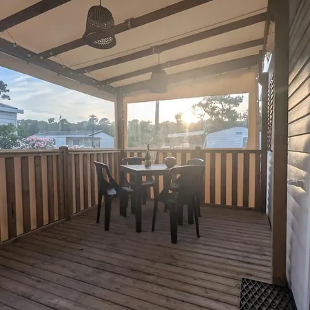 Les Viviers - Cap Ferret Mobil-home 3 8 Personnes Campingplatz