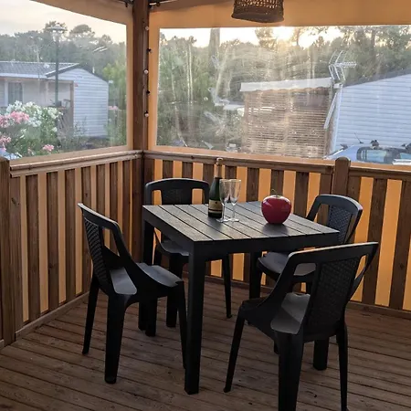 Les Viviers - Cap Ferret Mobil-home 3 8 Personnes Campingplatz
