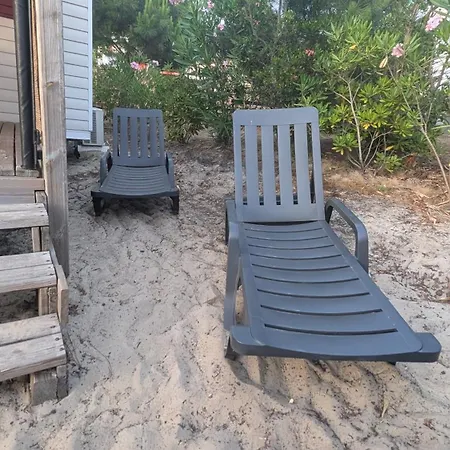 Les Viviers - Cap Ferret Mobil-home 3 8 Personnes Campingplatz Lège-Cap-Ferret